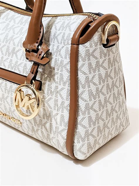 michael kors carine small logo satchel|Satchels Michael Kors .